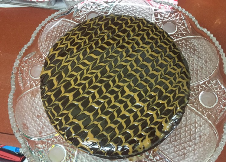 עוגת שוקולד חמה